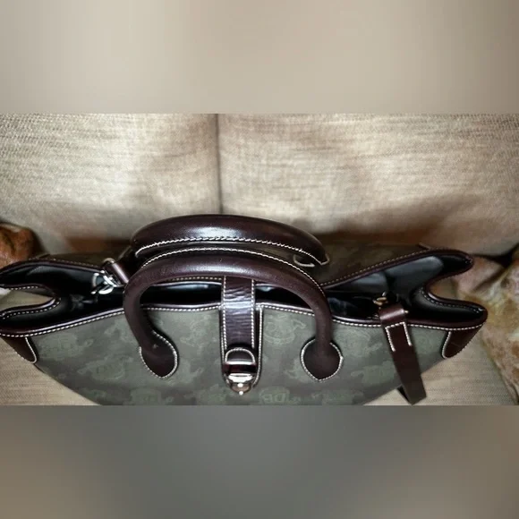 Dooney & Burke Signature Monogram Canvas Tote - Picture 6 of 17